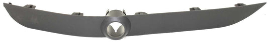 Front, Passenger Side Bumper Trim, Primed, Side Bumper Molding, Mounts On Bumper End, With Parking Aid Sensor Holes