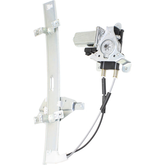Front, Passenger Side Power Window Regulator, With Motor