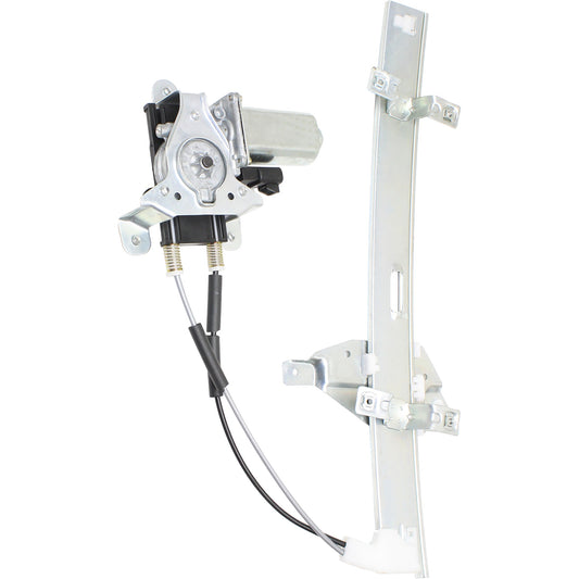 Front, Driver Side Power Window Regulator, With Motor
