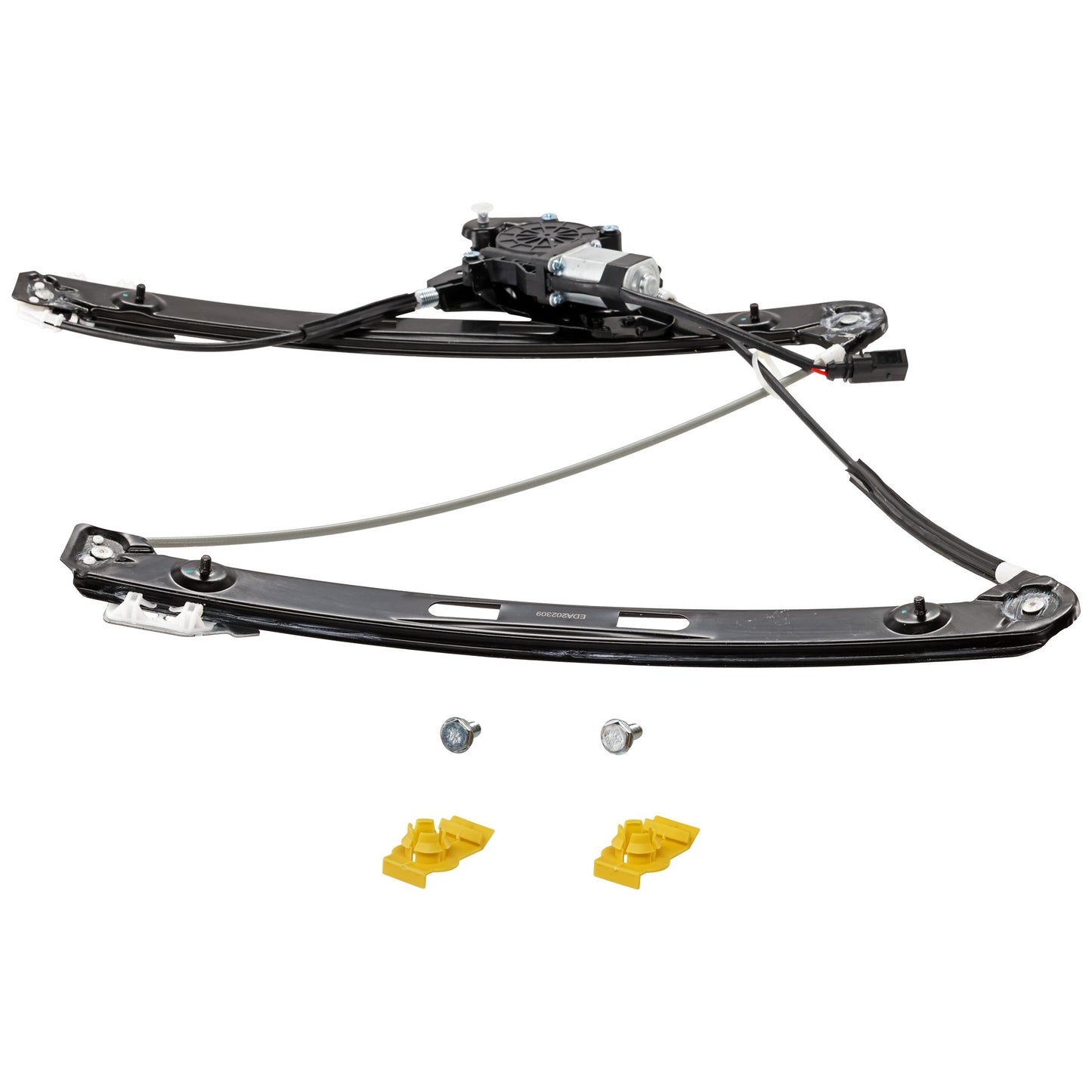 Front, Passenger Side Window Regulator, Power, With Motor, E46 Body, Sedan/Wagon, Base Model