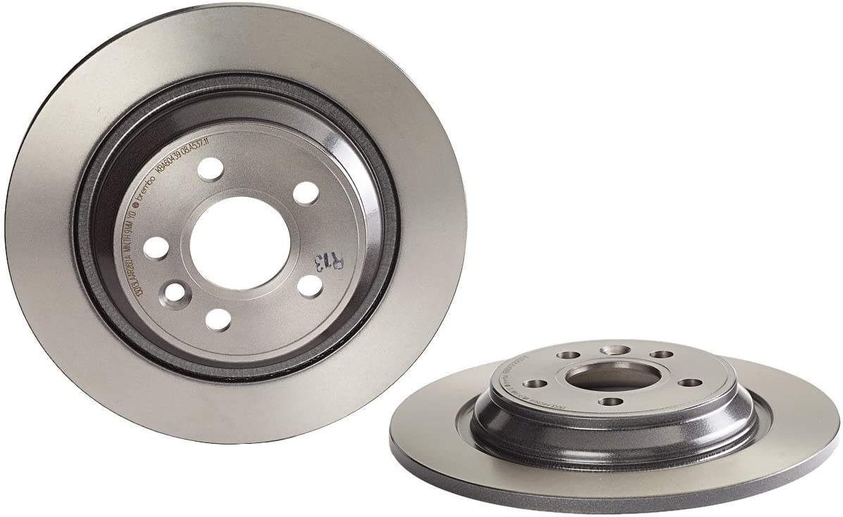 08.A537.11 Задний тормозной диск, гладкая поверхность, цельный, 5 болтов, 302 мм, серия Premium UV с покрытием