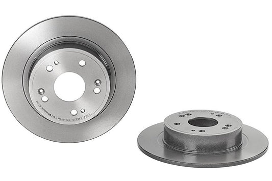08.B271.11 Задний тормозной диск, гладкая поверхность, цельный, 5 болтов, 282 мм, серия Premium UV с покрытием
