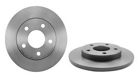 08.B603.11 Rear Brake Disc, Plain Surface, Solid, 5 Lugs, 270 mm, Premium UV Coated Series