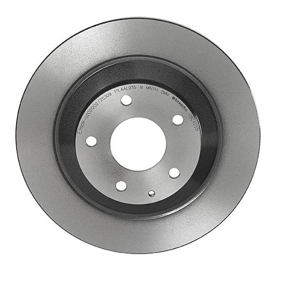08.C425.11 Задний тормозной диск Brembo, комплект на 2 колеса, гладкая поверхность, цельный, 5 креплений, диаметр диска 303 мм, серия Premium UV с покрытием