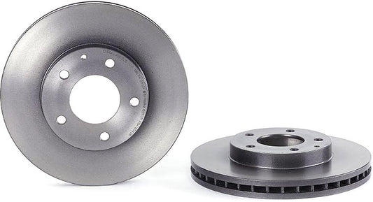 09.6863.11 Front Brake Disc, Plain Surface, Vented, 5 Lugs, 274 mm, Premium UV Coated Series