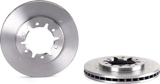 09.8066.14 Передний тормозной диск, со стороны водителя или пассажира, гладкая поверхность, вентилируемый, 6 болтов, 260 мм, серия Premium UV-покрытие