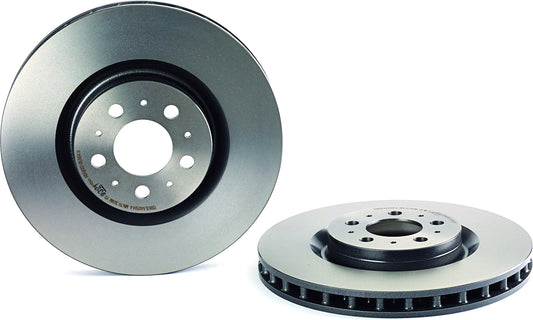 09.8614.11 Front, Driver or Passenger Side Brake Disc, Plain Surface, Vented, 5 Lugs, 330 mm, 2.5L, 5Cyl, Premium UV Coated Series
