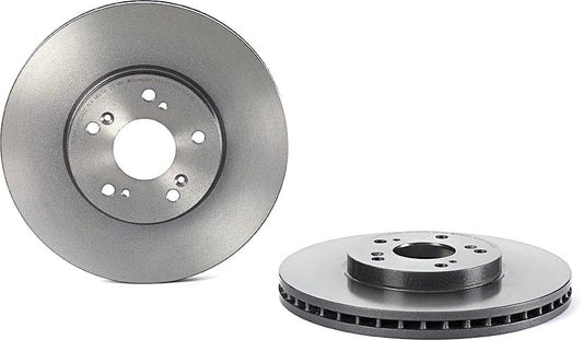 09.8840.11 Front, Driver or Passenger Side Brake Disc, Plain Surface, Vented, 5 Lugs, 300 mm, Premium UV Coated Series