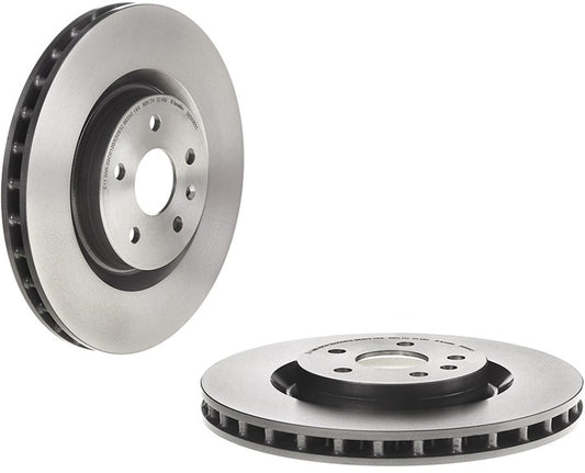 09.8906.31 Передний тормозной диск, гладкая поверхность, вентилируемый, 5 болтов, 355 мм, серия Premium UV с покрытием