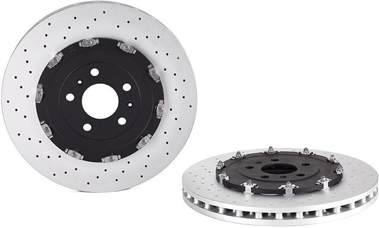 09.9477.23 Front Brake Disc, Cross-Drilled, Vented, 5 Lugs, 365 mm, 4.2L, 8Cyl, Premium UV Coated Series