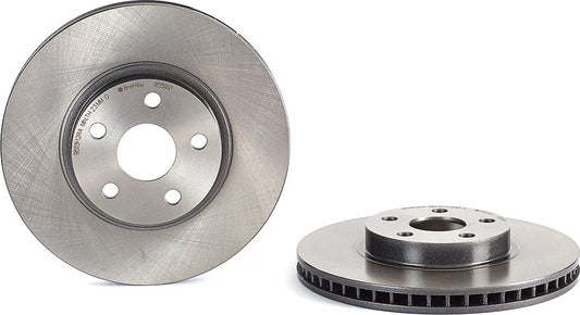 09.9559.21 Front Brake Disc, Plain Surface, Vented, 5 Lugs, 275 mm, Premium UV Coated Series