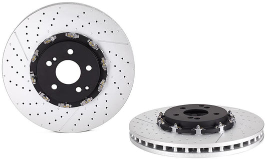 09.9764.23 Передний тормозной диск, перфорированный и с насечками, вентилируемый, 5 болтов, 360 мм, серия Premium UV с покрытием