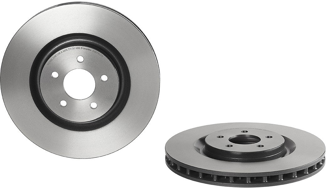 09.9781.11 Передний тормозной диск, со стороны водителя или пассажира, гладкая поверхность, вентилируемый, 5 болтов, 355 мм, серия Premium UV-покрытие