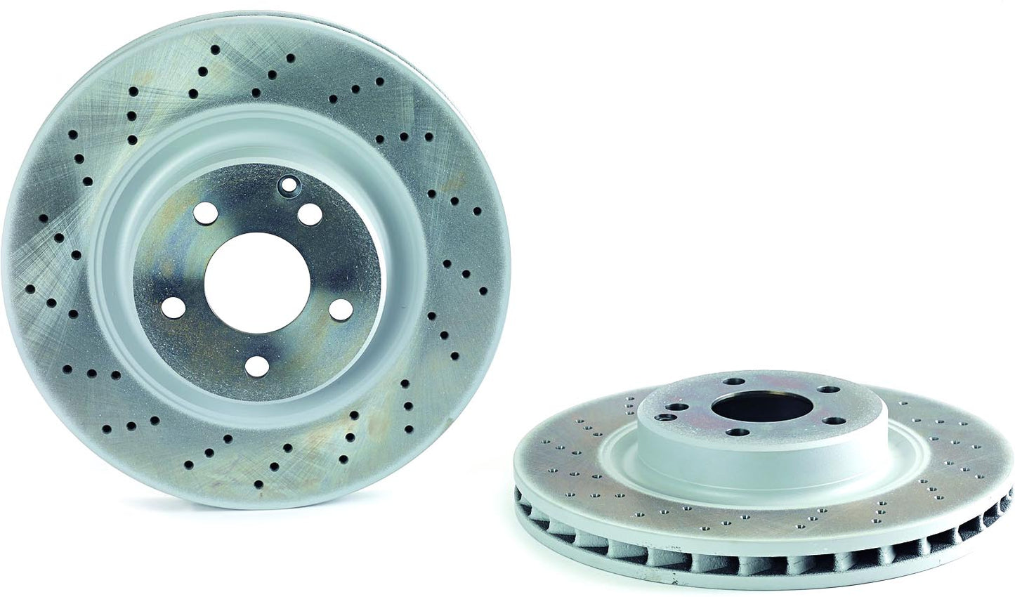 09.9825.11 Передний тормозной диск, перфорированный, вентилируемый, 5 болтов, 330 мм, серия Premium UV с покрытием