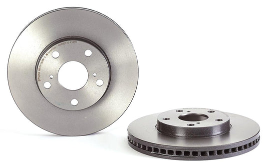 09.A386.11 Передний тормозной диск, гладкая поверхность, вентилируемый, 5 болтов, 275 мм, серия Premium UV с покрытием