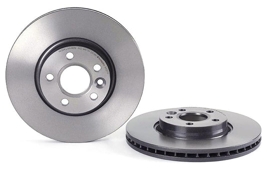 09.A427.11 Front Brake Disc, Plain Surface, Vented, 5 Lugs, 300 mm, Premium UV Coated Series