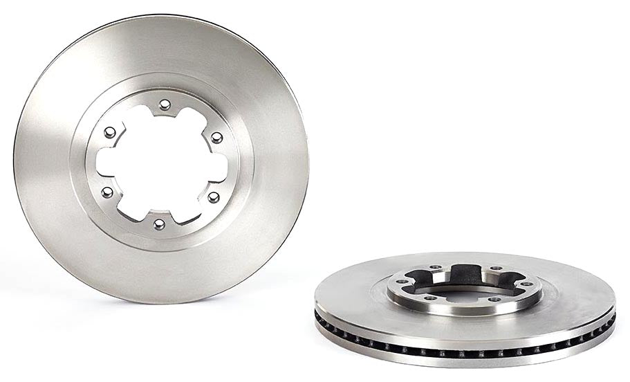 09.A452.10 Front Brake Disc, Plain Surface, Vented, 6 Lugs, 300 mm, Premium UV Coated Series