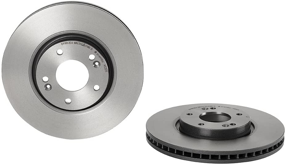 09.A528.11 Front Brake Disc, Plain Surface, Vented, 5 Lugs, 320 mm, Premium UV Coated Series