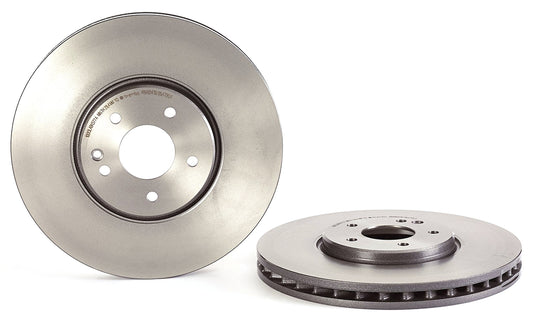 09.A726.11 Front Brake Disc, Plain Surface, Vented, 5 Lugs, 330 mm, Premium UV Coated Series