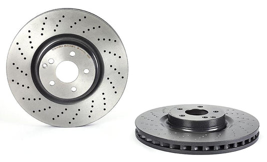 09.A819.11 Передний тормозной диск, перфорированный, вентилируемый, 5 болтов, 360 мм, серия Premium UV с покрытием