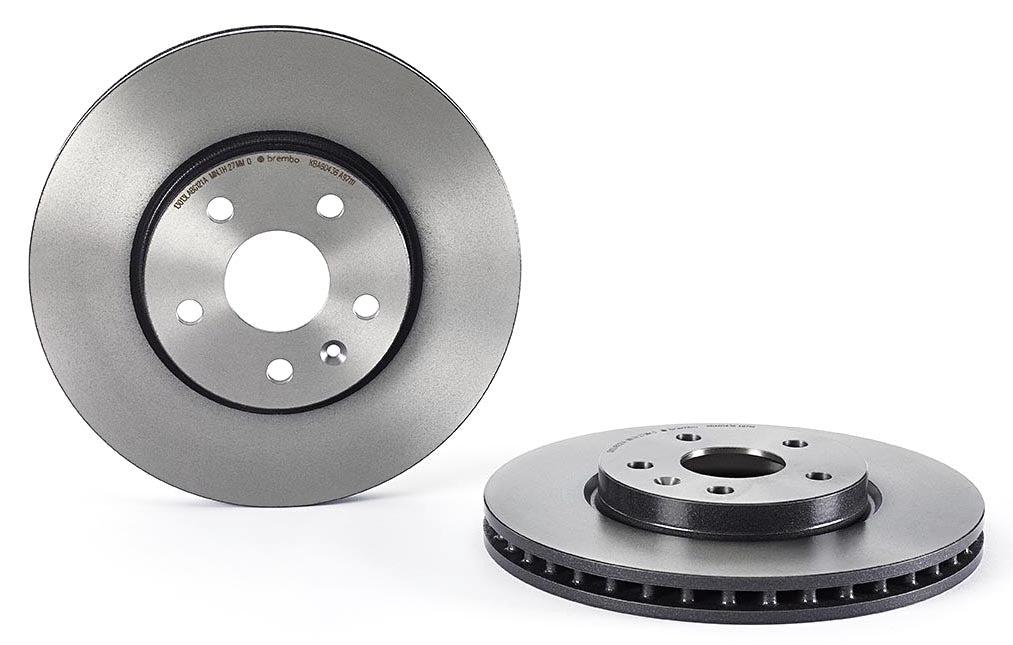 09.A971.11 Front Brake Disc, Plain Surface, Vented, 5 Lugs, 321 mm, Premium UV Coated Series
