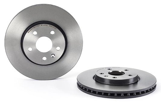 09.A971.11 Front Brake Disc, Plain Surface, Vented, 5 Lugs, 321 mm, Premium UV Coated Series