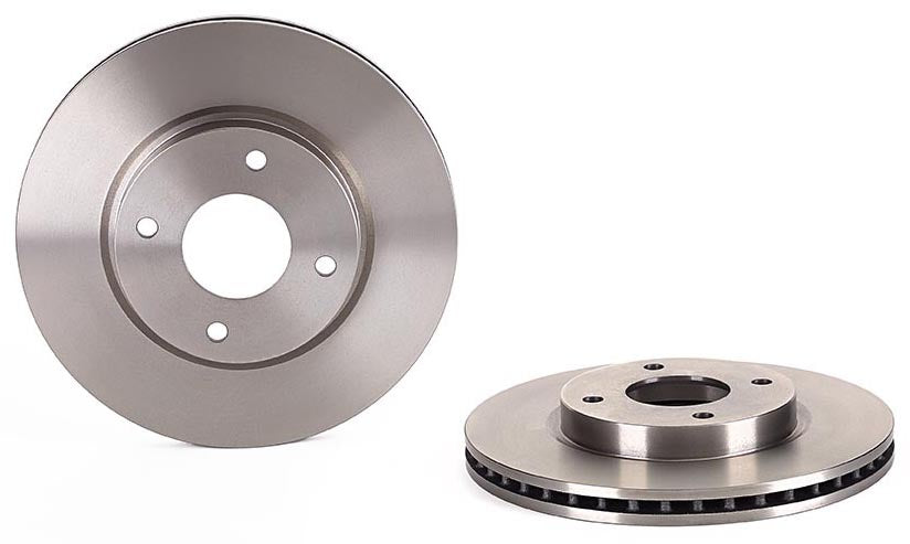 09.B632.10 Front Brake Disc, Plain Surface, Vented, 4 Lugs, 280 mm, Premium UV Coated Series
