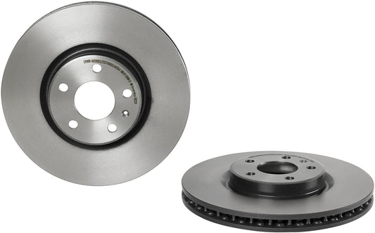 09.B822.11 Передний тормозной диск, гладкая поверхность, вентилируемый, 5 болтов, 320 мм, серия Premium UV с покрытием