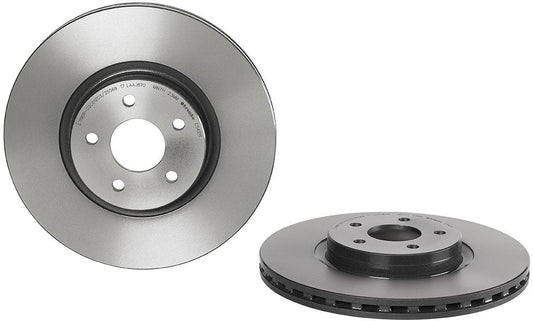 09.C542.11 Front Brake Disc, Plain Surface, Vented, 5 Lugs, 320 mm, Premium UV Coated Series