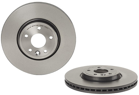 09.D062.11 Front Brake Disc, Plain Surface, Vented, 5 Lugs, 316 mm, Premium UV Coated Series