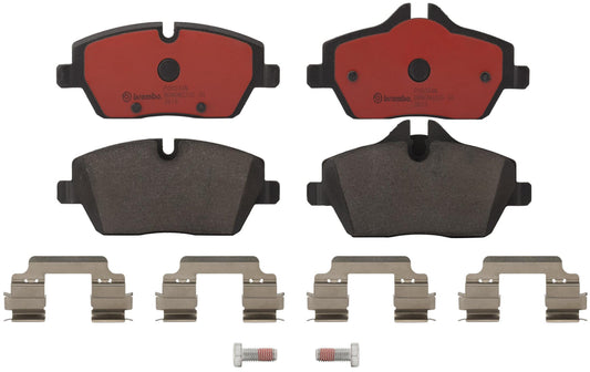 Комплект передних керамических тормозных колодок серии NAO P06034N