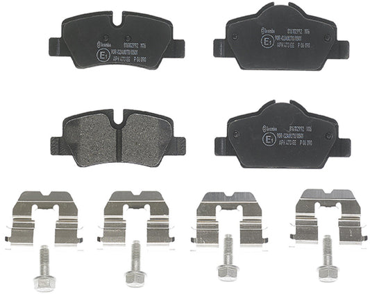 Комплект задних тормозных колодок Low-Met Series Low-Metallic P06090