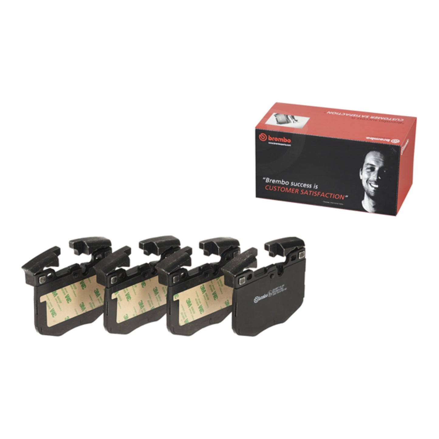 Комплект передних тормозных колодок Low-Met Series Low-Metallic P06099