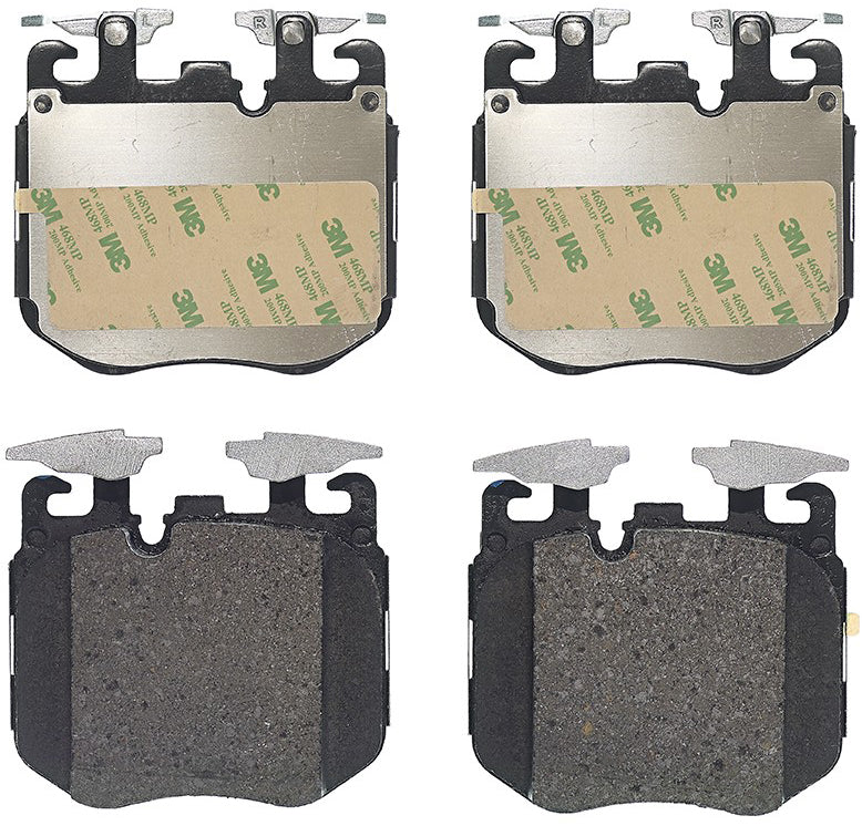 Комплект передних тормозных колодок Low-Met Series Low-Metallic P06106