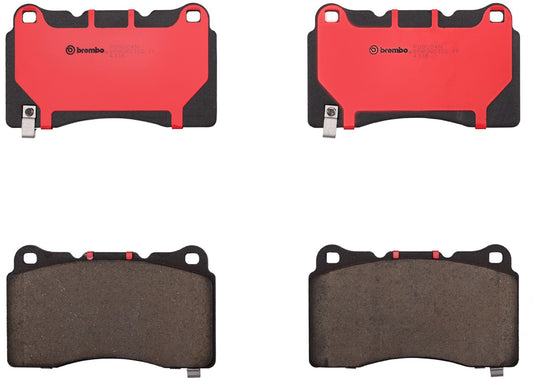 Комплект керамических тормозных колодок серии P09004N NAO