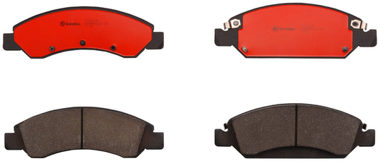 Комплект передних керамических тормозных колодок серии NAO P10065N