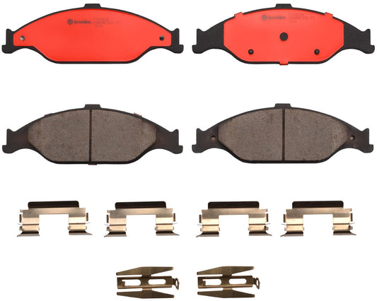 P24082N Front NAO Series Ceramic Brake Pad Set