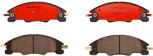 P24163N Front NAO Series Ceramic Brake Pad Set