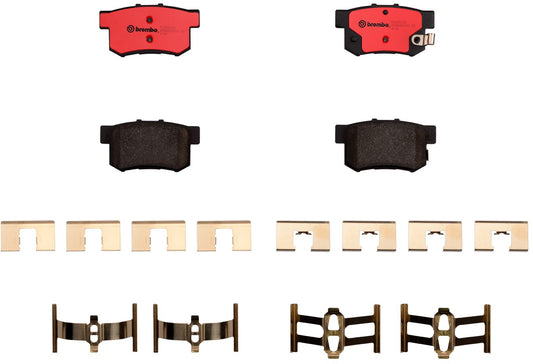 P28022N Rear NAO Series Ceramic Brake Pad Set
