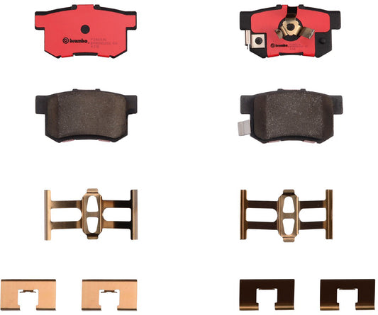 P28051N Rear NAO Series Ceramic Brake Pad Set