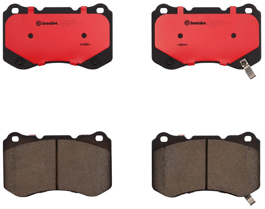 P28059N Front NAO Series Ceramic Brake Pad Set