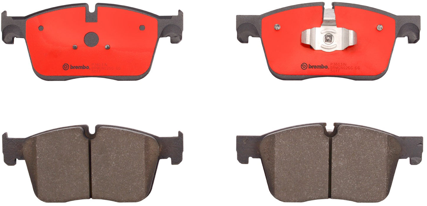 Комплект передних керамических тормозных колодок серии NAO P36031N