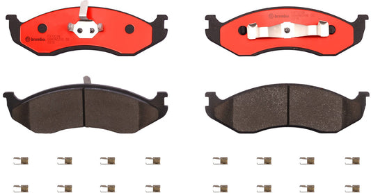 P37004N Front NAO Series Ceramic Brake Pad Set