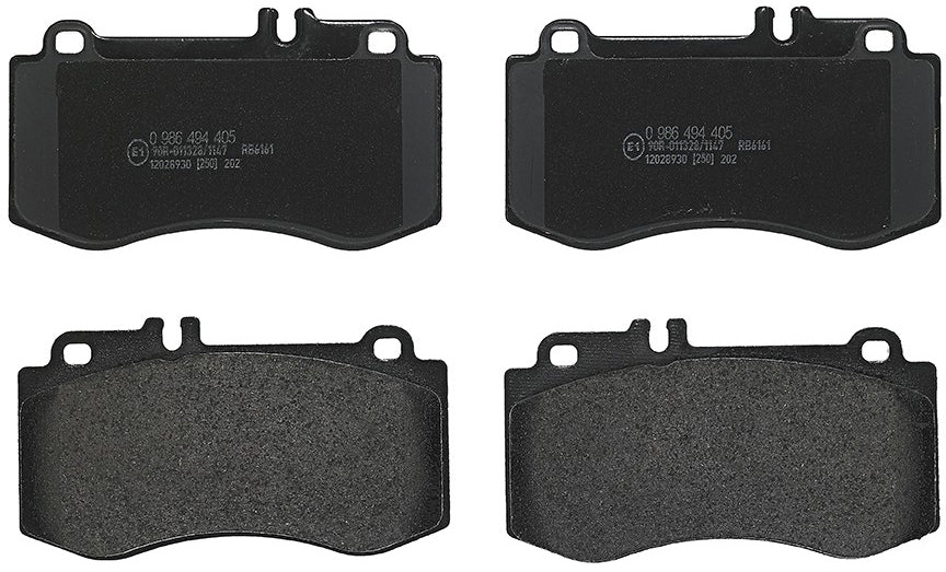 Комплект передних тормозных колодок Low-Met Series Low-Metallic P50087