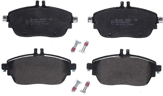 Комплект тормозных колодок Low-Met Series Low-Met с покрытием из низкометаллического сплава P50093