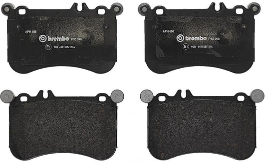 Комплект передних тормозных колодок Low-Met Series Low-Metallic P50098