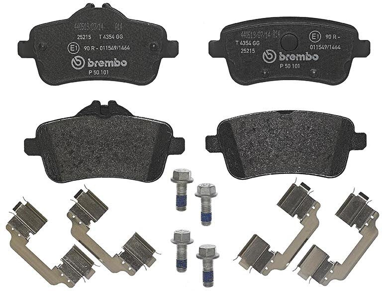 P50101 Rear Low-Met Series Low-Metallic Brake Pad Set