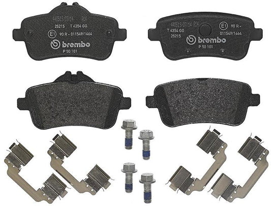 P50101 Rear Low-Met Series Low-Metallic Brake Pad Set