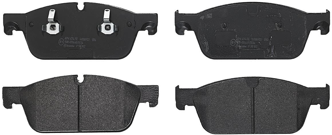 P50102 Front Low-Met Series Low-Metallic Brake Pad Set