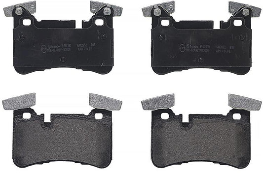 P50110 Rear Low-Met Series Low-Metallic Brake Pad Set